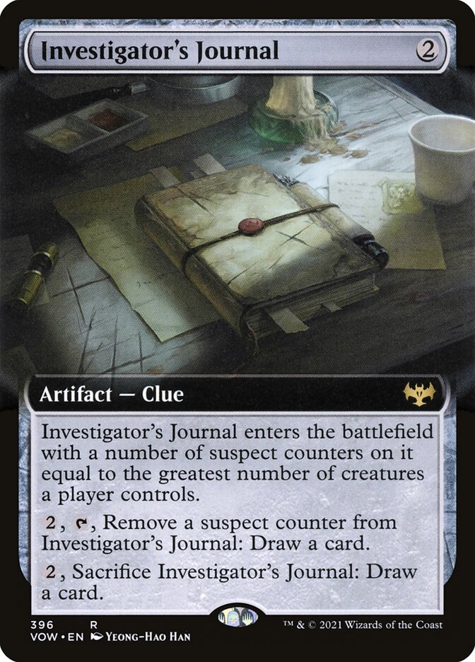 Investigator's Journal (396) - Innistrad: Crimson Vow (VOW)