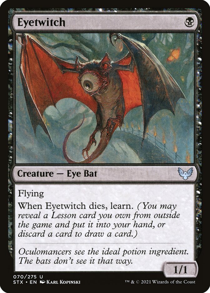 Eyetwitch (70) - Strixhaven: School of Mages (STX)