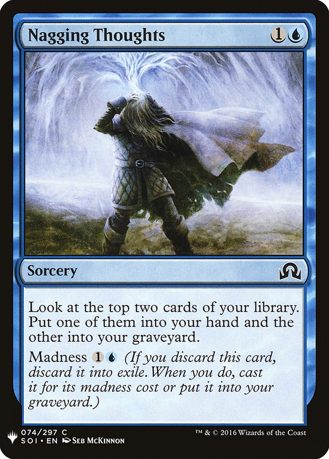 Nagging Thoughts - The List (PLST)