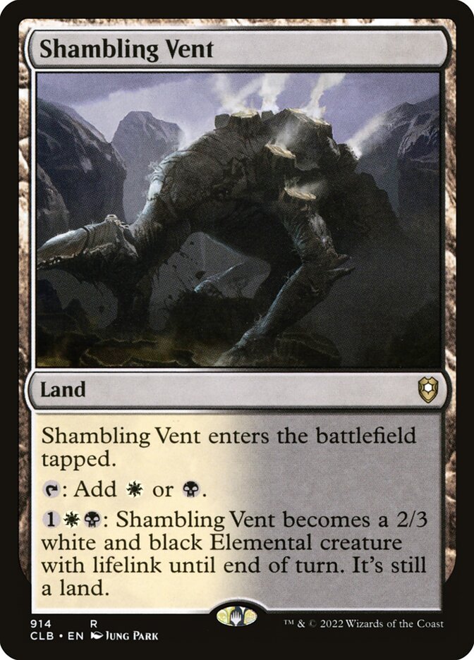 Shambling Vent (914) - Commander Legends: Battle for Baldur's Gate (CLB)