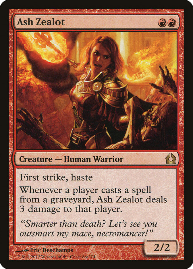 Ash Zealot (86) - Return to Ravnica (RTR)