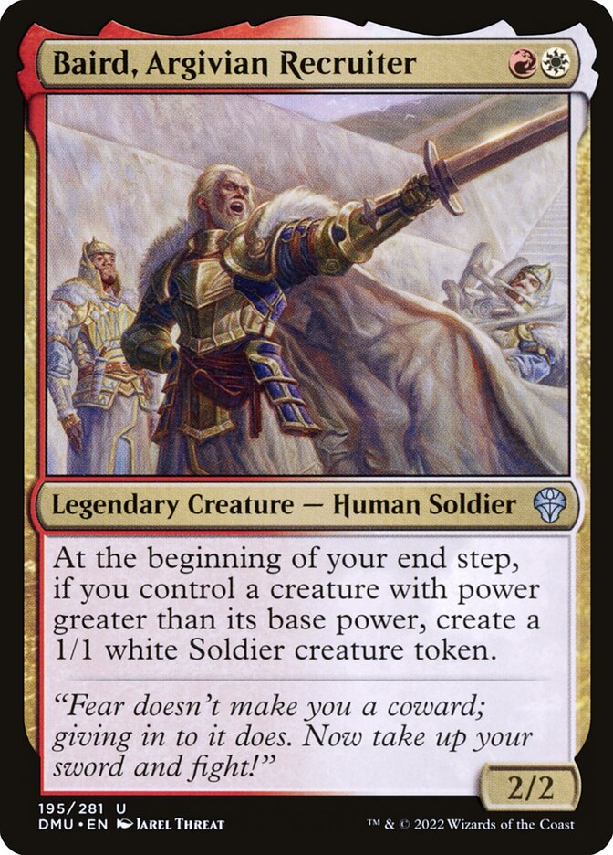 Baird, Argivian Recruiter (195) - Dominaria United (DMU)