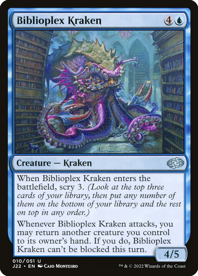 Biblioplex Kraken (10) - Jumpstart 2022 (J22)