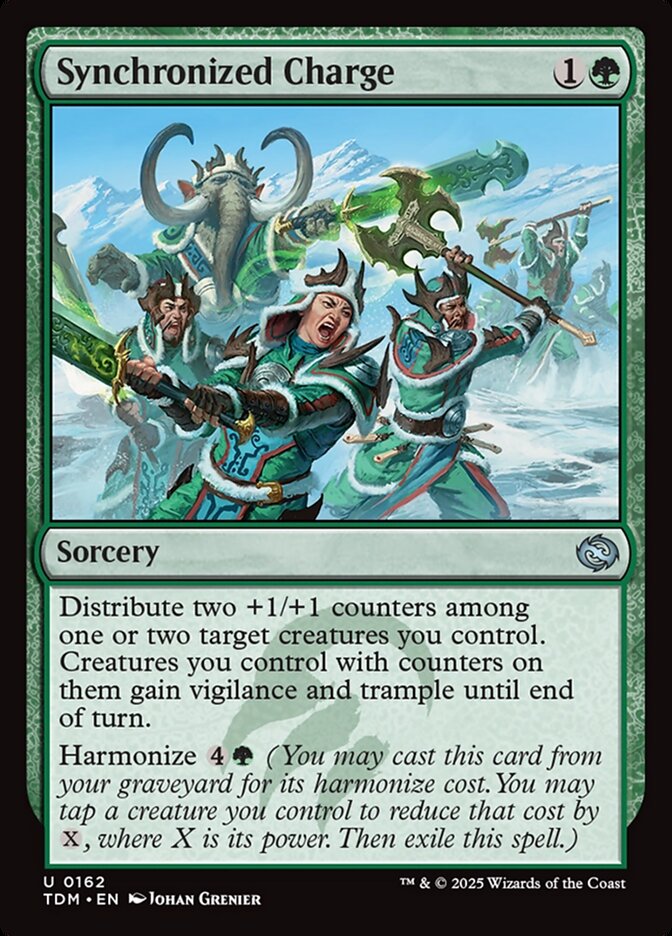 Synchronized Charge (162) - Tarkir: Dragonstorm (TDM)