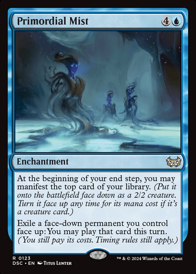 Primordial Mist (123) - Duskmourn: House of Horror Commander (DSC)
