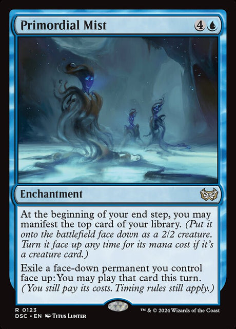 Primordial Mist (123) - Duskmourn: House of Horror Commander (DSC)