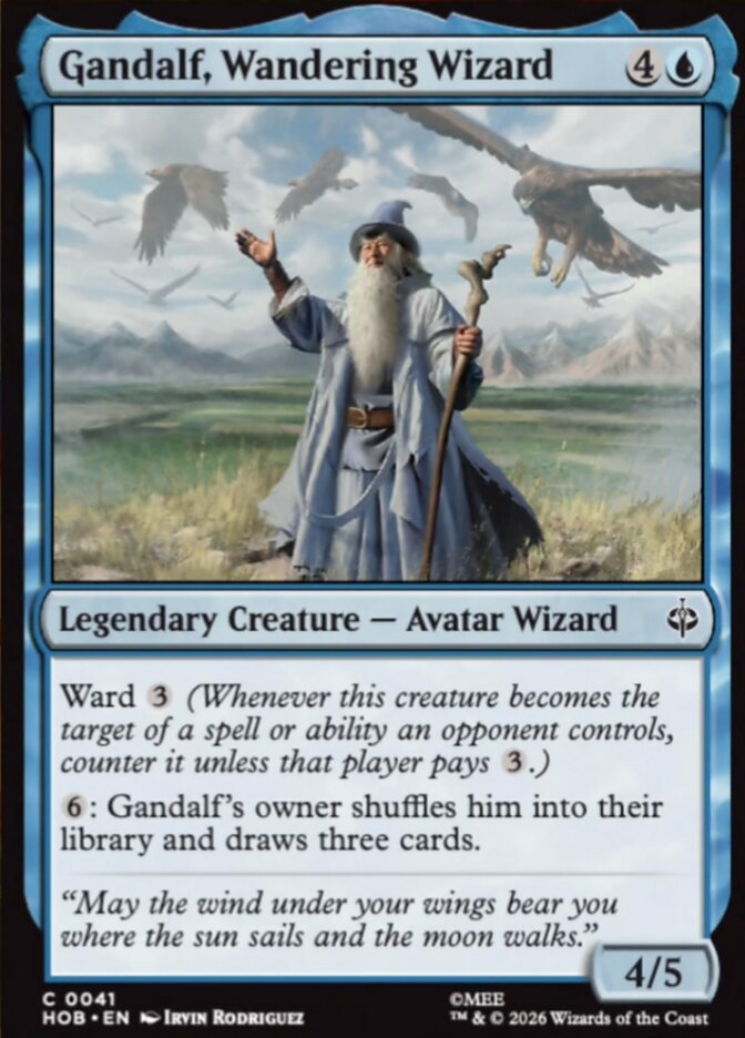 Gandalf, Wandering Wizard (41) - The Hobbit (HOB)