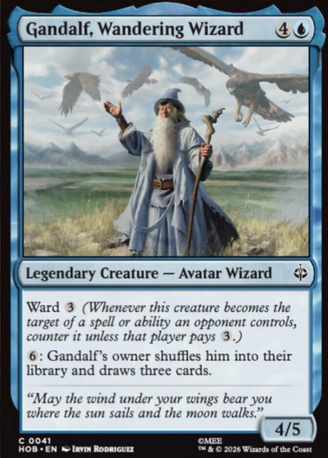 Gandalf, Wandering Wizard (41) - The Hobbit (HOB)
