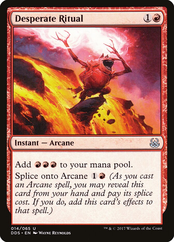 Desperate Ritual (14) - Duel Decks: Mind vs. Might (DDS)