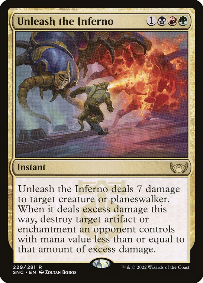 Unleash the Inferno (229) - Streets of New Capenna (SNC)