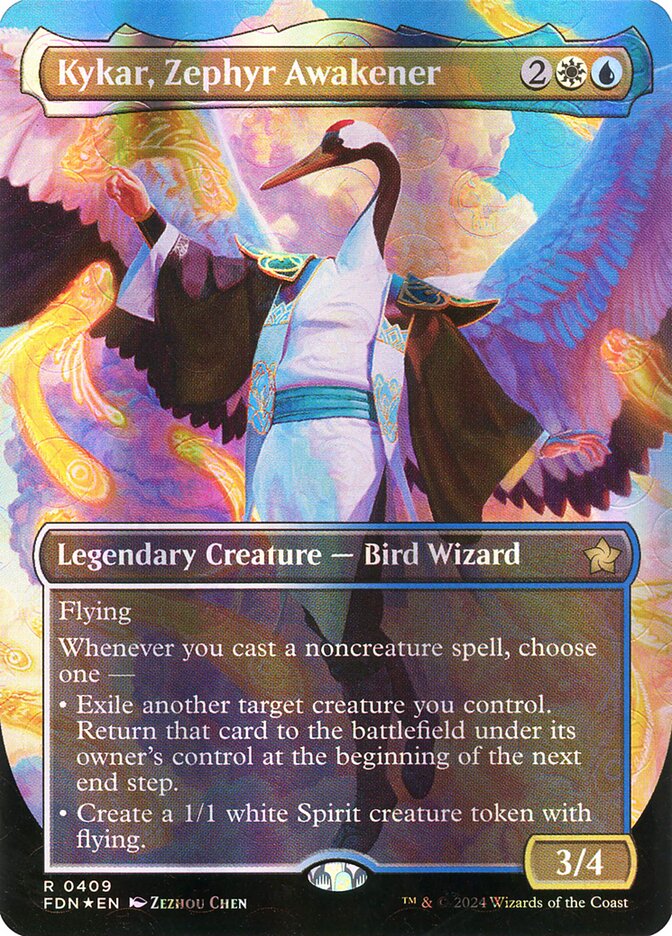 Kykar, Zephyr Awakener (409) - Foundations (FDN)
