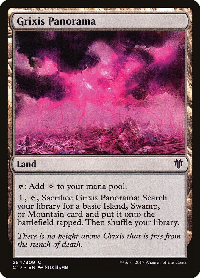 Grixis Panorama (254) - Commander 2017 (C17)