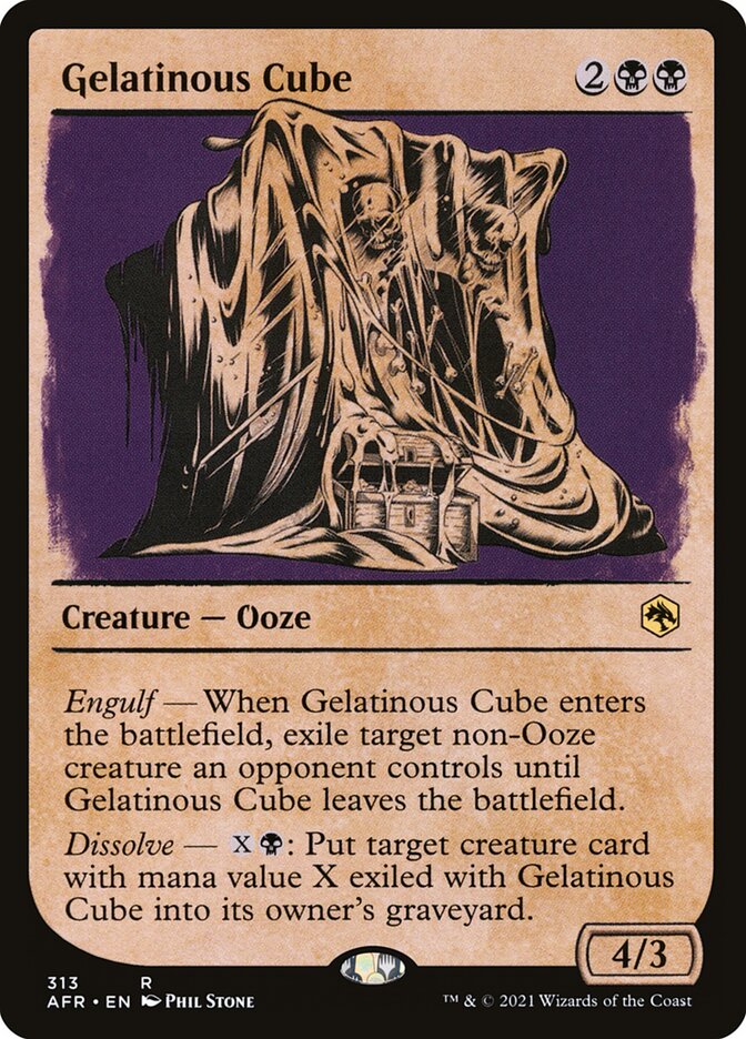 Gelatinous Cube (313) - Adventures in the Forgotten Realms (AFR)