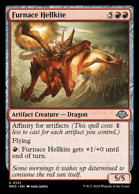 Furnace Hellkite (121) - Modern Horizons 3 (MH3)