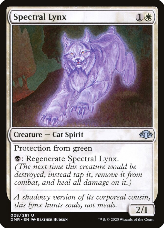 Spectral Lynx (28) - Dominaria Remastered (DMR)