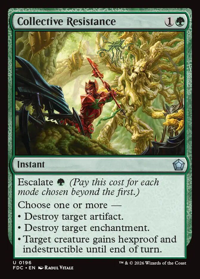 Collective Resistance (196) - Foundations Commander (FDC)