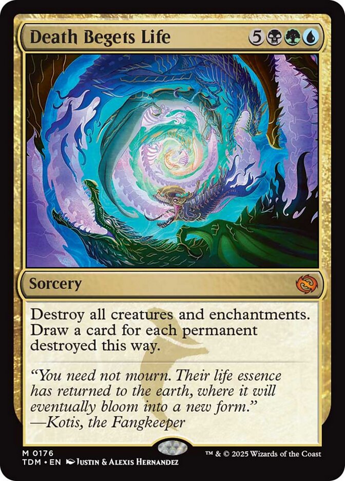 Death Begets Life (176) - [Foil] Tarkir: Dragonstorm (TDM)