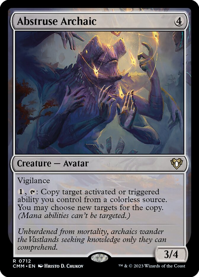 Abstruse Archaic (712) - Commander Masters (CMM)