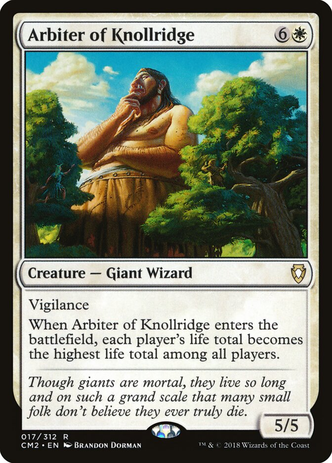 Arbiter of Knollridge (17) - Commander Anthology Volume II (CM2)