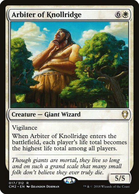 Arbiter of Knollridge (17) - Commander Anthology Volume II (CM2)