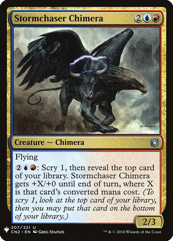 Stormchaser Chimera (CN2-207) - The List (PLST)