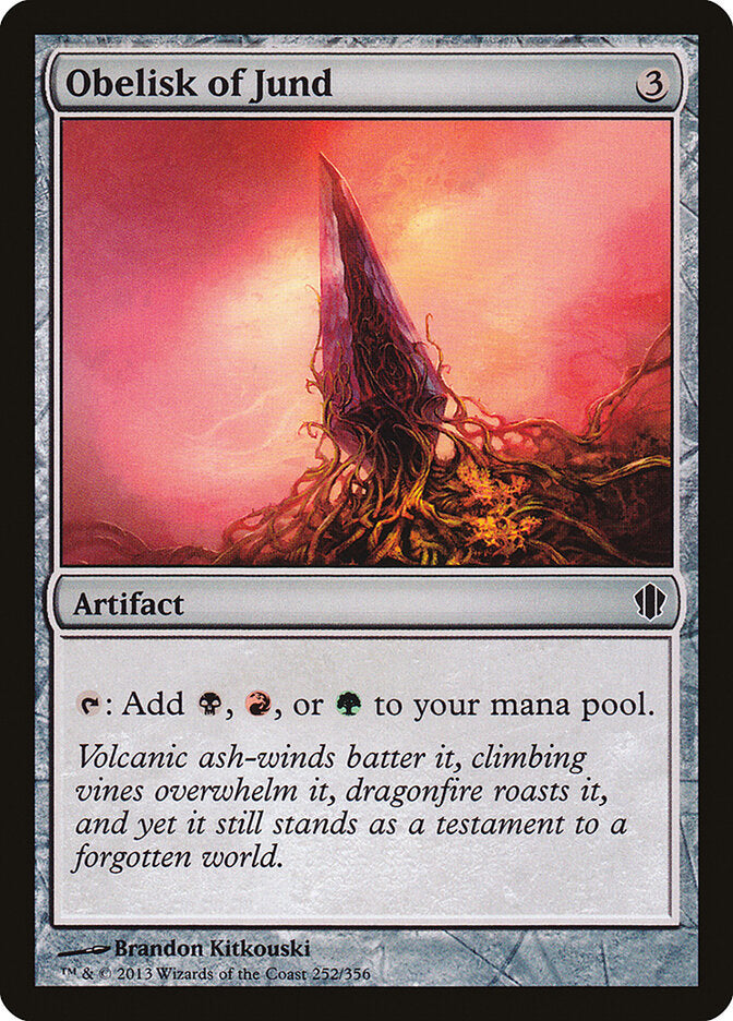 Obelisk of Jund (252) - Commander 2013 (C13)
