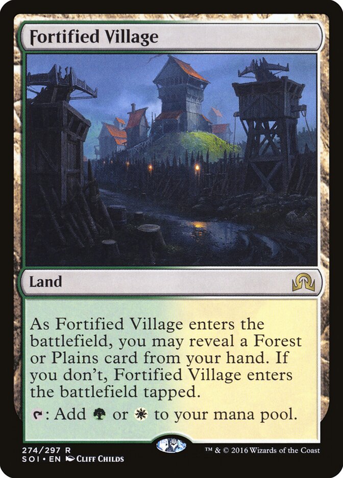 Fortified Village (274) - Shadows over Innistrad (SOI)