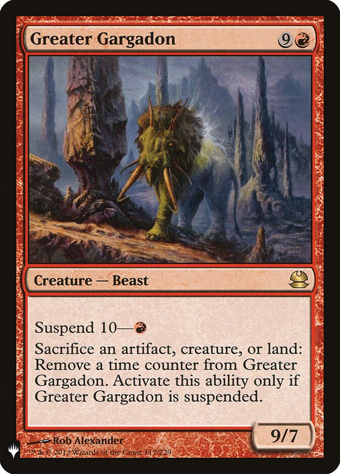 Greater Gargadon (MMA-117) - The List (PLST)