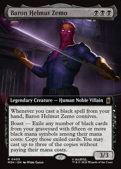 Baron Helmut Zemo (405) - Marvel Super Heroes (MSH)