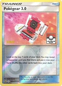 Pokegear 3.0 - 182a/214 (League Cup) (182a) - League & Championship Cards (PR)