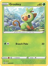 Grookey - (SWSH001) - SWSH: Sword & Shield Promo Cards (SWSD)