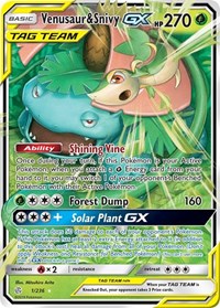 Venusaur & Snivy GX (1) - SM - Cosmic Eclipse (SM12)