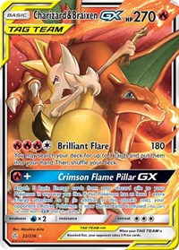 Charizard & Braixen GX (22) - SM - Cosmic Eclipse (SM12)