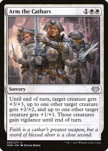 Arm the Cathars (3) - Innistrad: Crimson Vow (VOW)