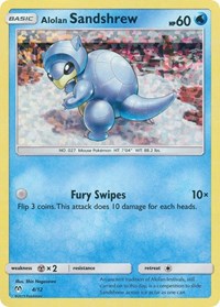 Alolan Sandshrew (4) - McDonald's Promos 2019 (M19)