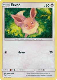 Eevee (12) - McDonald's Promos 2019 (M19)