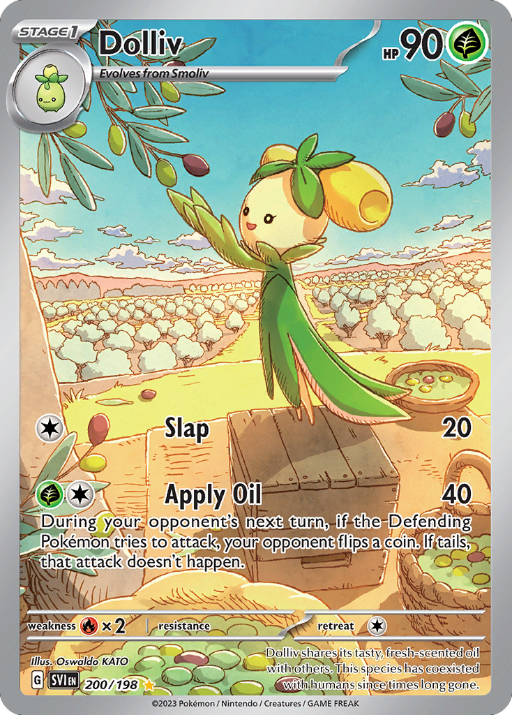 Dolliv (200/198) - [Illustration Rare] Scarlet & Violet (SVI)