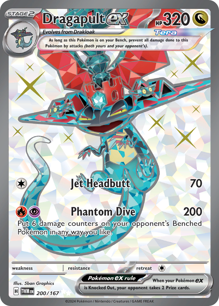 Dragapult ex (200/167) - [Full Art] Twilight Masquerade (TWM)