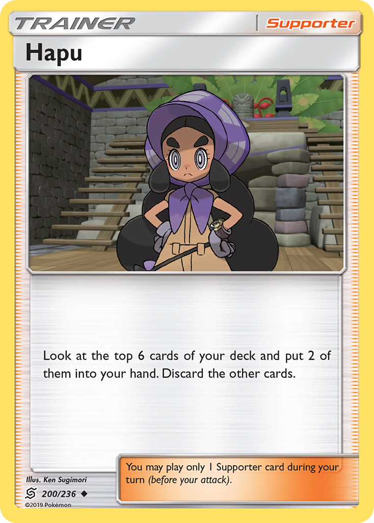 Hapu (200/236) - [Reverse Holo] Unified Minds (UNM)