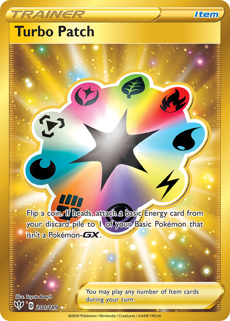 Turbo Patch (200/189) - [Secret Rare] Darkness Ablaze (DAA)