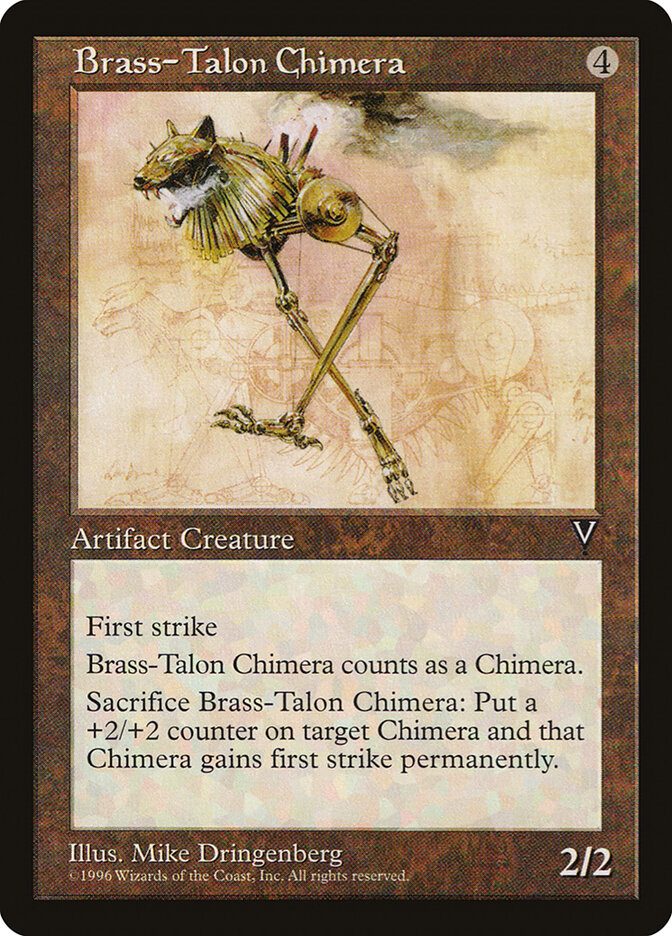 Brass-Talon Chimera (142) - Visions (VIS)