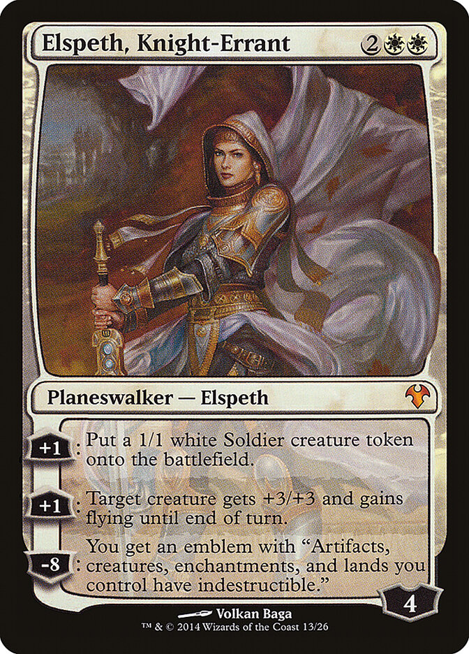 Elspeth, Knight-Errant (13) - Modern Event Deck 2014 (MD1)