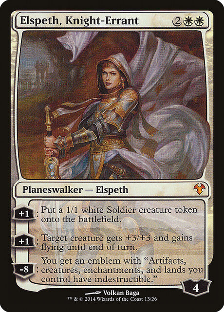Elspeth, Knight-Errant (13) - Modern Event Deck 2014 (MD1)