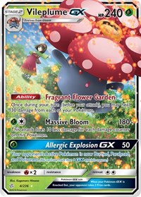 Vileplume GX (4) - SM - Cosmic Eclipse (SM12)