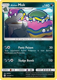 Alolan Muk (131) - SM - Cosmic Eclipse (SM12)