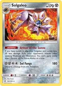 Solgaleo (142) - SM - Cosmic Eclipse (SM12)