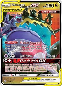 Naganadel & Guzzlord GX (158) - SM - Cosmic Eclipse (SM12)