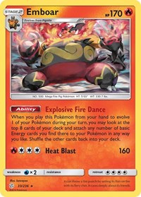 Emboar (33) - SM - Cosmic Eclipse (SM12)
