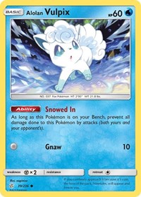 Alolan Vulpix (39) - SM - Cosmic Eclipse (SM12)