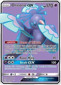 Oricorio GX (Full Art) (217) - SM - Cosmic Eclipse (SM12)